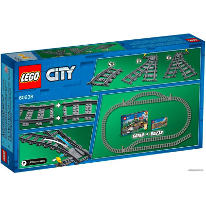 Конструктор LEGO City 60238 Железнодорожные стрелки