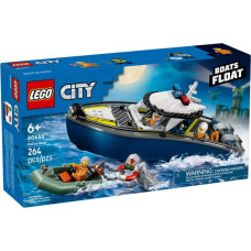 Конструктор LEGO City Полицейская погоня на лодке 60456
