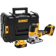 Электролобзик DeWalt DCS335P2 (с 2-мя АКБ, кейс)