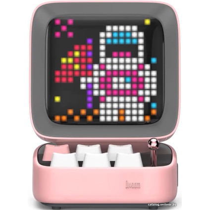 Беспроводная колонка Divoom Ditoo (розовый)