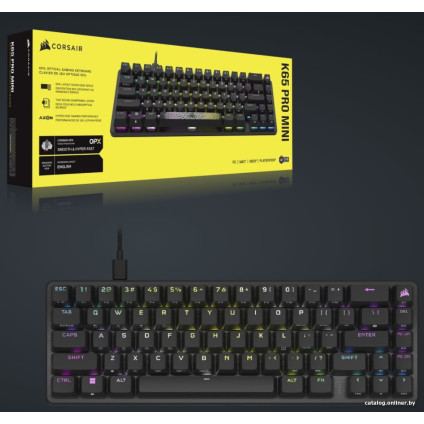 Клавиатура Corsair K65 Pro Mini (Corsair OPX, нет кириллицы)