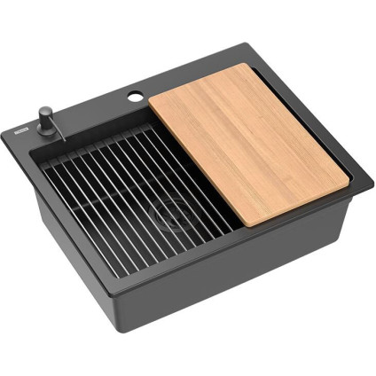 Кухонная мойка Quadron HCQK5052BLMPC