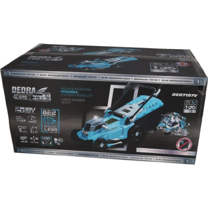 Газонокосилка Dedra DED7197V (без АКБ)