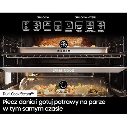 Электрический духовой шкаф Samsung NV7B5660RAK