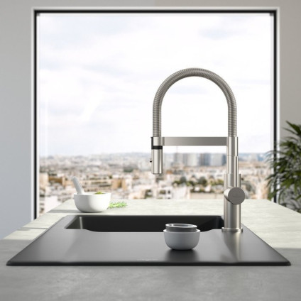 Смеситель Villeroy & Boch Steel Expert Compact 927300LC