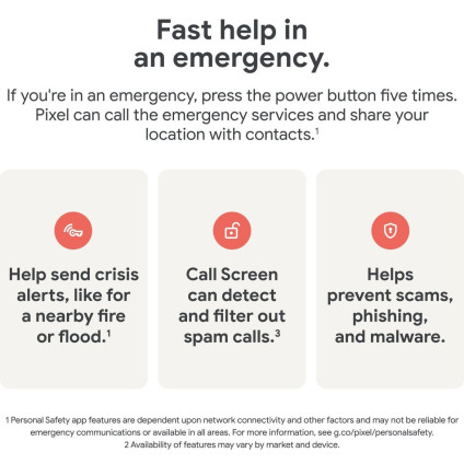 Телефон Google Pixel 9 12GB/128GB (обсидиан)