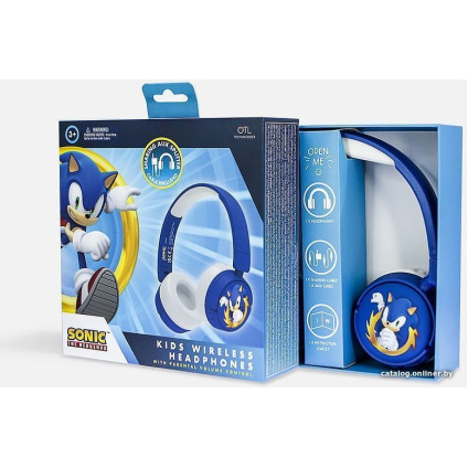 Наушники OTL Technologies SEGA Sonic the Hedgehog Kids Wireless SH0985