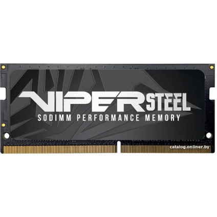 Оперативная память Patriot Viper Steel 32ГБ SODIMM DDR4 3200 МГц PVS432G320C8S