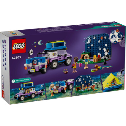 Конструктор LEGO Friends 42603 Автомобиль-кемпинг для наблюдения за звездами