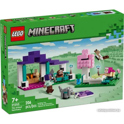 Конструктор LEGO Minecraft 21253 Убежище для животных