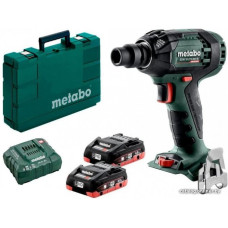 Гайковерт Metabo SSW 18 LTX 300 BL 602395800 (с 2-мя АКБ, кейс)
