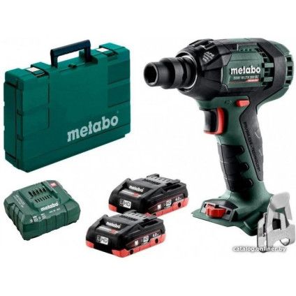 Гайковерт Metabo SSW 18 LTX 300 BL 602395800 (с 2-мя АКБ, кейс)