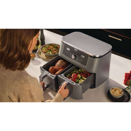 Аэрогриль (аэрофритюрница) Ninja MAX 6-in-1 Dual Zone DZ400EU