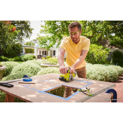 Дисковая (циркулярная) пила Ryobi R18MMS-0 (без АКБ)