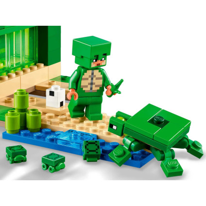 Конструктор LEGO Minecraft 21254 Домик на Черепашьем пляже