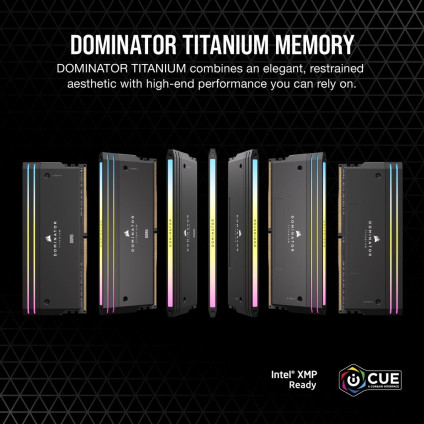 Оперативная память Corsair Dominator Titanium RGB 2x32ГБ DDR5 6400 МГц CMP64GX5M2B6400C32