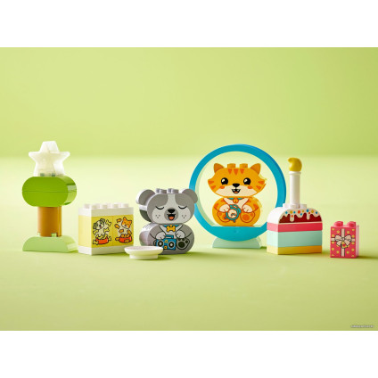 Конструктор LEGO Duplo 10977 Мой первый щенок и котёнок и их звуки