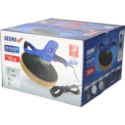 Шлифмашина для стен и потолков Dedra DED7767