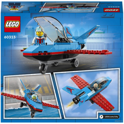 Конструктор LEGO City 60323 Трюковый самолет