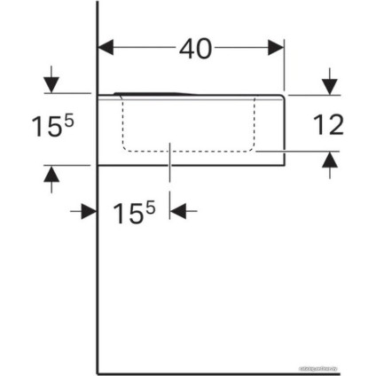 Умывальник Geberit Bambini 326060000
