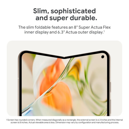 Телефон Google Pixel 9 Pro Fold 16GB/512GB (обсидиан)