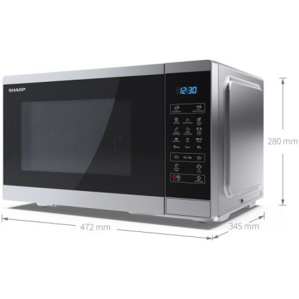Микроволновая печь Sharp YC-MG252AE-S