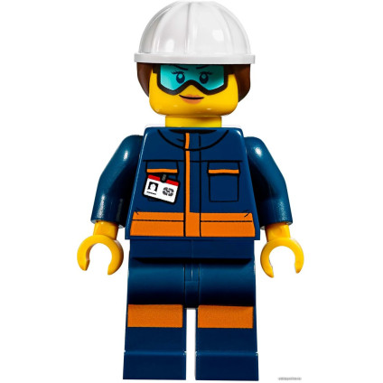 Конструктор LEGO City 60229 Площадка для сборки и транспорт для перевозки ракеты