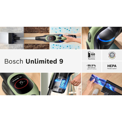 Пылесос Bosch Unlimited 9 BCS931TQC