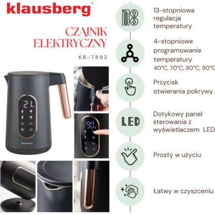 Электрический чайник Klausberg KB-7892