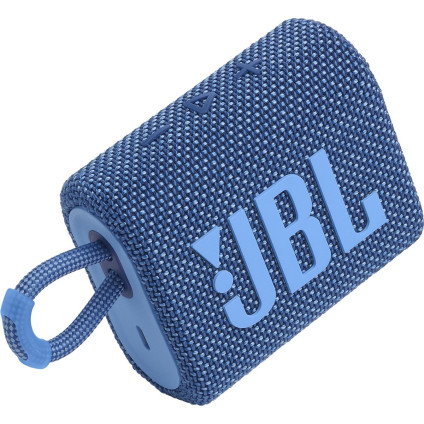 Беспроводная колонка JBL Go 3 Eco (синий)