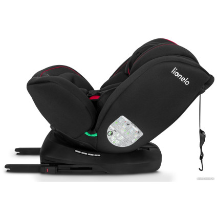 Детское автокресло Lionelo Bastiaan i-Size (черный/красный)