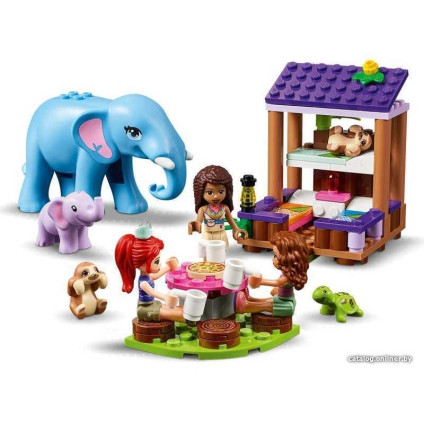 Конструктор LEGO Friends 41424 Джунгли: штаб спасателей