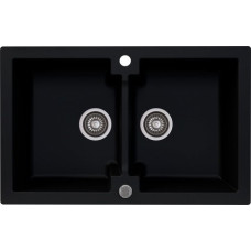Кухонная мойка Kernau KGS A 80 2B Deep Black