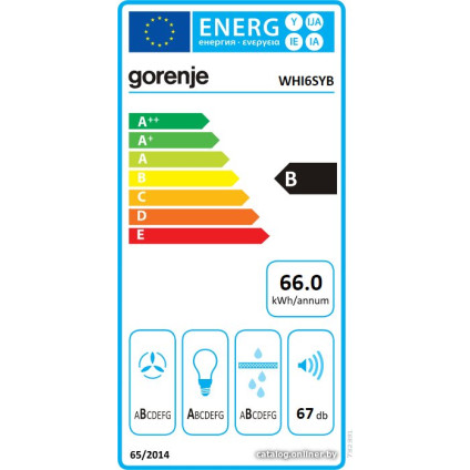 Кухонная вытяжка Gorenje WHI6SYW