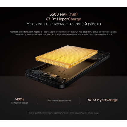 Телефон Xiaomi 15T 12GB/256GB международная версия (серый)