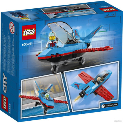 Конструктор LEGO City 60323 Трюковый самолет