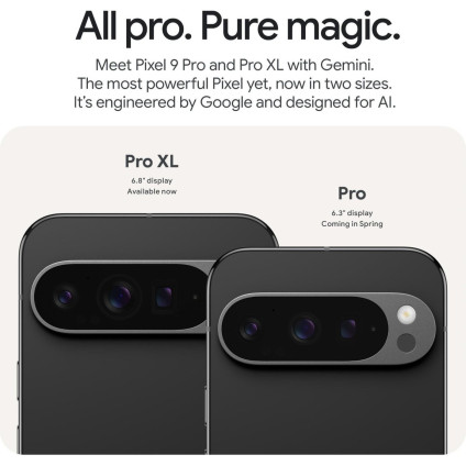 Телефон Google Pixel 9 Pro 16GB/128GB (обсидиан)