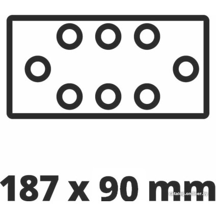 Виброшлифмашина Einhell TC-OS 18/187 Li Solo (без АКБ)