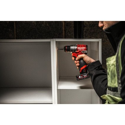 Ударная дрель-шуруповерт Milwaukee M12 FUEL M12FPD2-602X 4933479870 (с 2-мя АКБ 6 Ач, кейс)