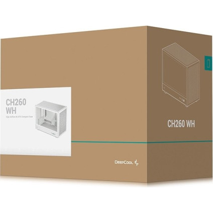 Корпус DeepCool CH260 WH R-CH260-WHNGM0-G-1