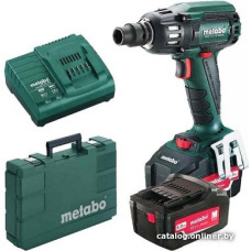 Гайковерт Metabo SSW 18 LTX 400 BL 602205650 (с 2-мя АКБ, кейс)