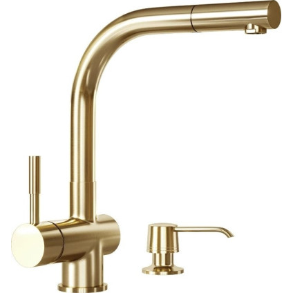 Дозатор для моющего средства Globalo Intio Light Gold Mat