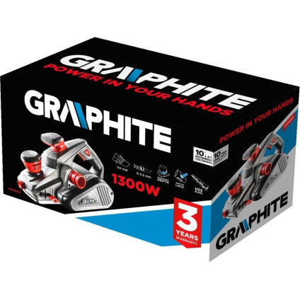Рубанок GRAPHITE 59G680
