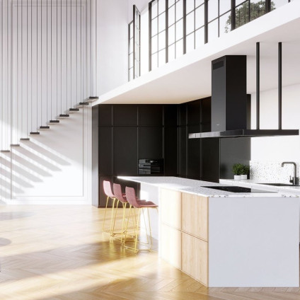 Кухонная вытяжка Globalo Noelia Isola 120.1 (черный)