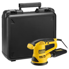 Эксцентриковая шлифмашина Stanley FME440K (кейс)