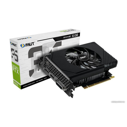 Видеокарта Palit GeForce RTX 3050 StormX 6GB NE63050018JE-1070F