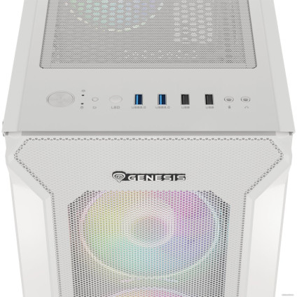 Корпус Genesis Irid 505 V2 ARGB White NPC-1872