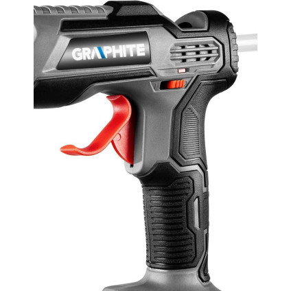 Термоклеевой пистолет GRAPHITE 58G040 (без АКБ)