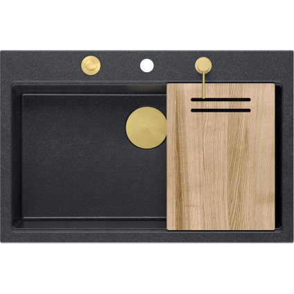 Кухонная мойка Quadron HQM7650U8PVDG1