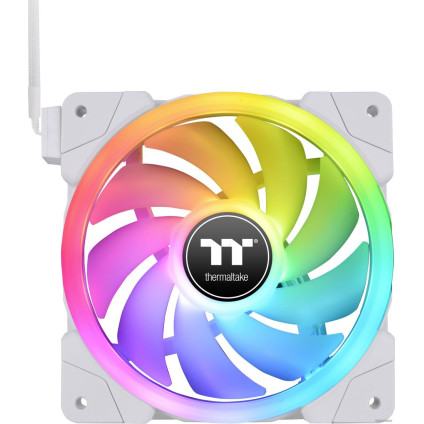 Комплект вентиляторов для корпуса с контроллером Thermaltake SWAFAN EX14 RGB White TT Premium Edition CL-F162-PL14SW-A